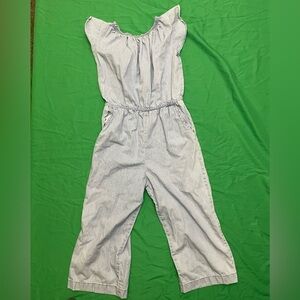 Big Girls Jean Jumpsuit